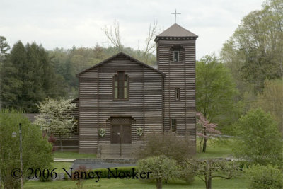 Log Cathedral, Buckhorn  Kentucky