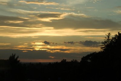 1 Sunset over Bath, ME