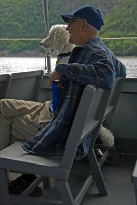 Jan & Jamie enjoying boat ride
