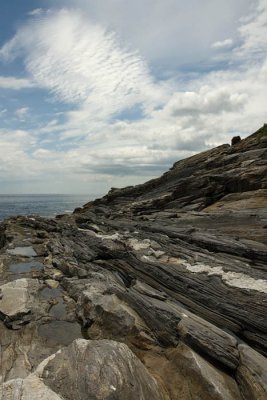 Pemaquid Point rock