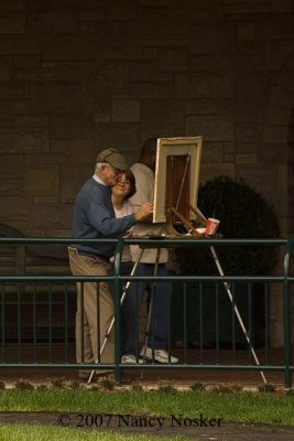 The artist and critics  2007
