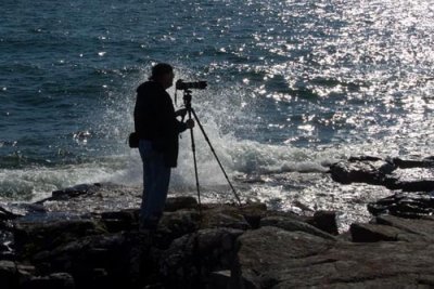 West of Grand Marais Harbor The photographer