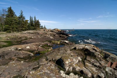 West of Grand Marais Harbor