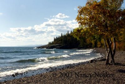 West of Grand Marais Harbor