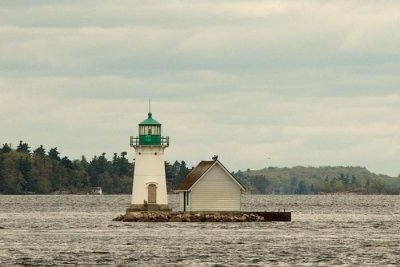 Sunken Rock Lighthouse,  Alexandria Bay NY