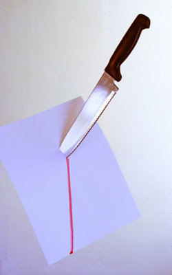 Bleeding Paper