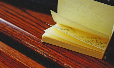 Post It.
