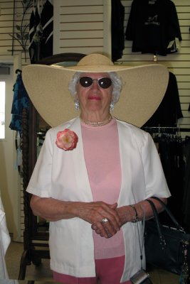 Great Grandma's New Hat!