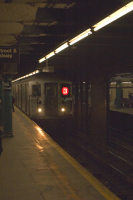 3 Train at  96  and Broadway