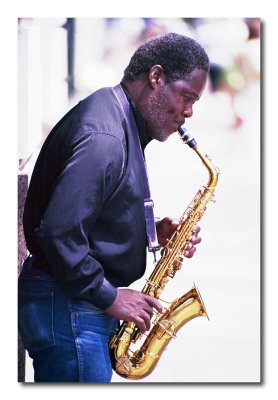 Charleston Saxophone Musician