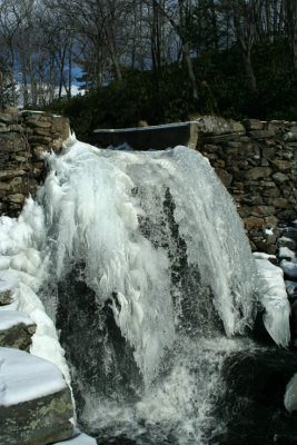 Frozen Waterfall