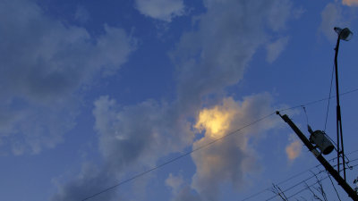 Last light of the day