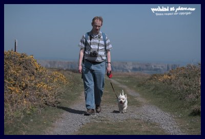 on the coast path