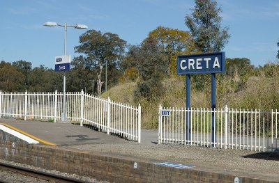 Greta Station Signs