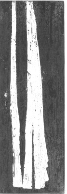 standing tall - copper etching