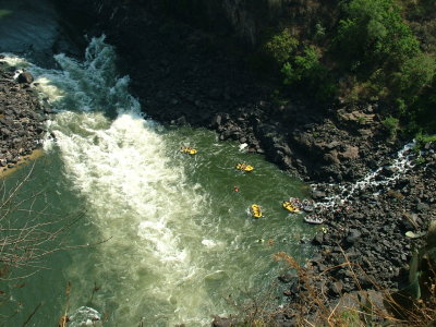 Put in Point for the start of rafting the Mighty Zambesi.JPG