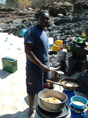 Day 4 Layover Day Tembo cooking Freedom Toast.JPG