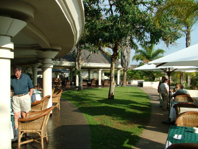 Day 8 Ilala Lodge Porch Victoria Falls Zimbabwe.JPG