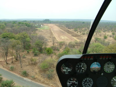 Coming into land after a trip around Victoria Falls.JPG