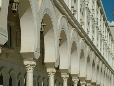 Qanat Al Kasbah Stonework.JPG