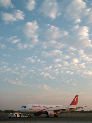 0538 5th November 06 Fluffy Clouds at Sharjah.JPG