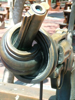 Knotted Gun V  A Waterfront Cape Town.JPG