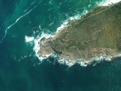 Cape Point Lighthouse from the air.JPG