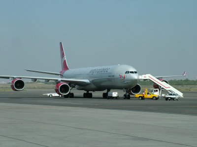 0958 12th March 07 Virgin Atlantic divert from Dubai at Sharjah Airport.JPG