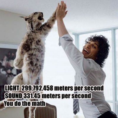speed of light .jpg verse speed of sound