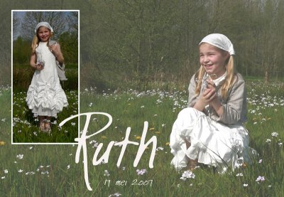 1e communie Ruth  2007