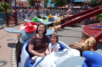 Mommy and Rory on Dumbo