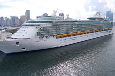 Passing the Liberty of the Seas