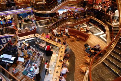 The Capitol bar in the atrium