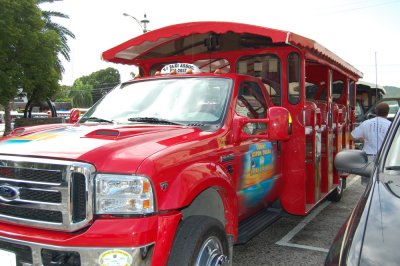 Sunny Liston's tour bus - St. Thomas, USVI