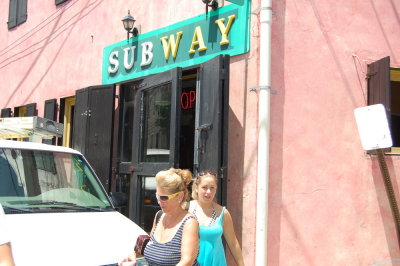 Went all the way to St. Thomas, USVI for a Subway