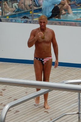 Who can forget Speedo Man?