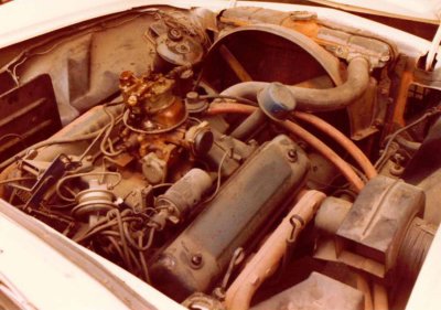 Engine compartment - before