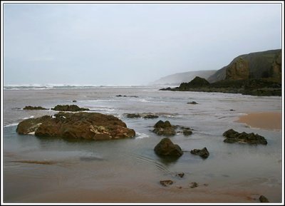 Sandy Mouth Beach, North Cornwall