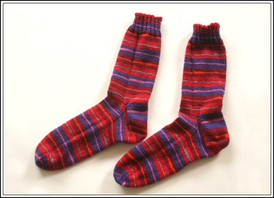 Canyon Colour socks, March 2007