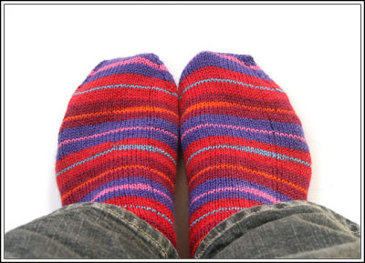 Canyon Colour socks, March 2007