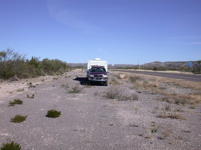 Rest Area in Texas