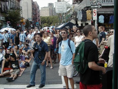 Bastille Day on Orchard Street July 2003