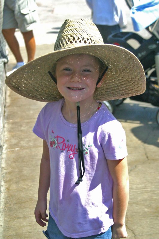 Christine in Hat