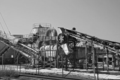 South Bay Saltworks In Black & White