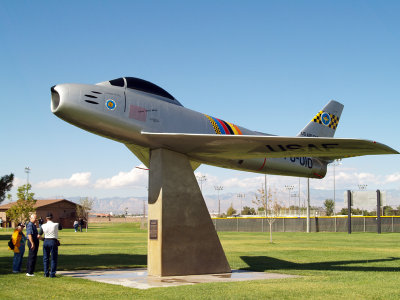 Nellis display F86