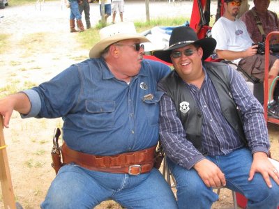 John and son in Law at Uprising at Swearing Creek 2006