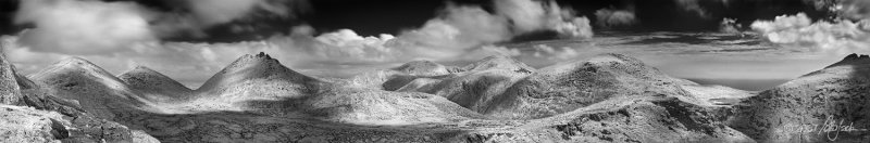 Infrared Mourne Mountains