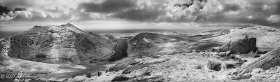 View South from Doan, Mourne Mountains