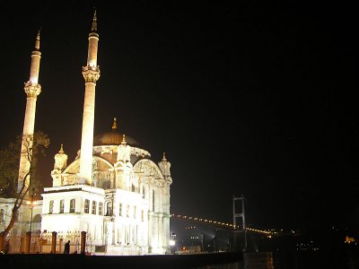 Ortakoy Mosque & Bosphorus Bridge