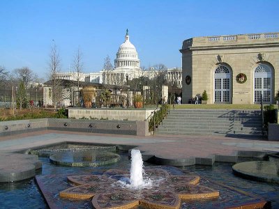 Capitol from Botanical Gardens